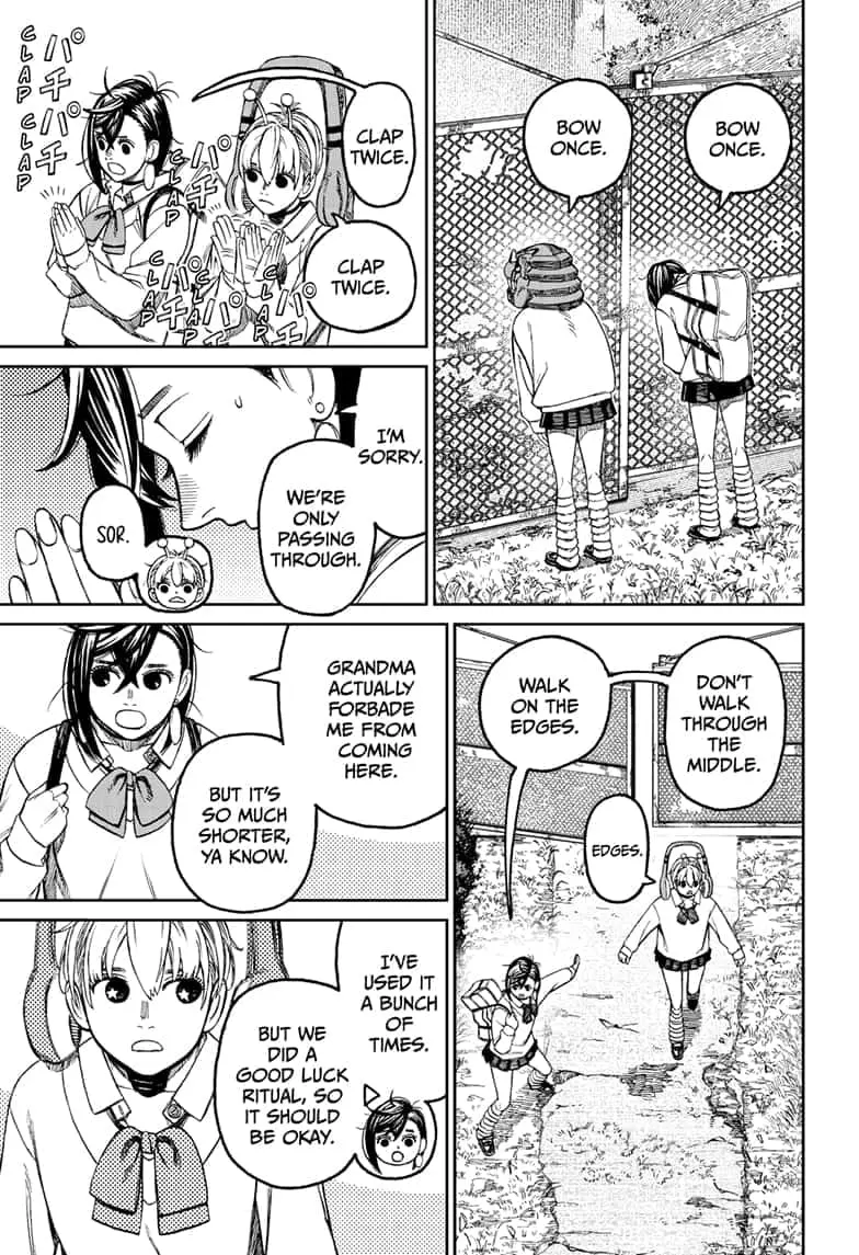 Dandadan Manga, chapter 74, page 13