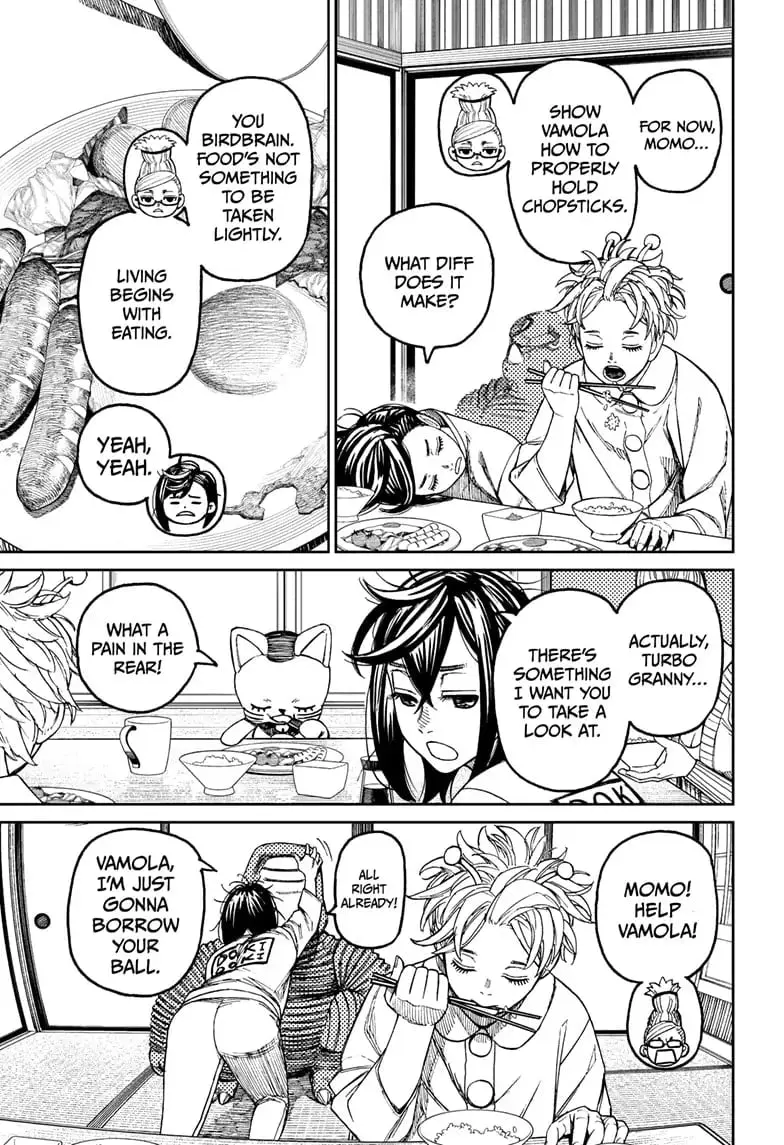 Dandadan Manga, chapter 79, page 3