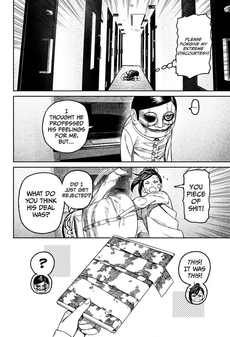 Dandadan Manga, chapter 87, page 15