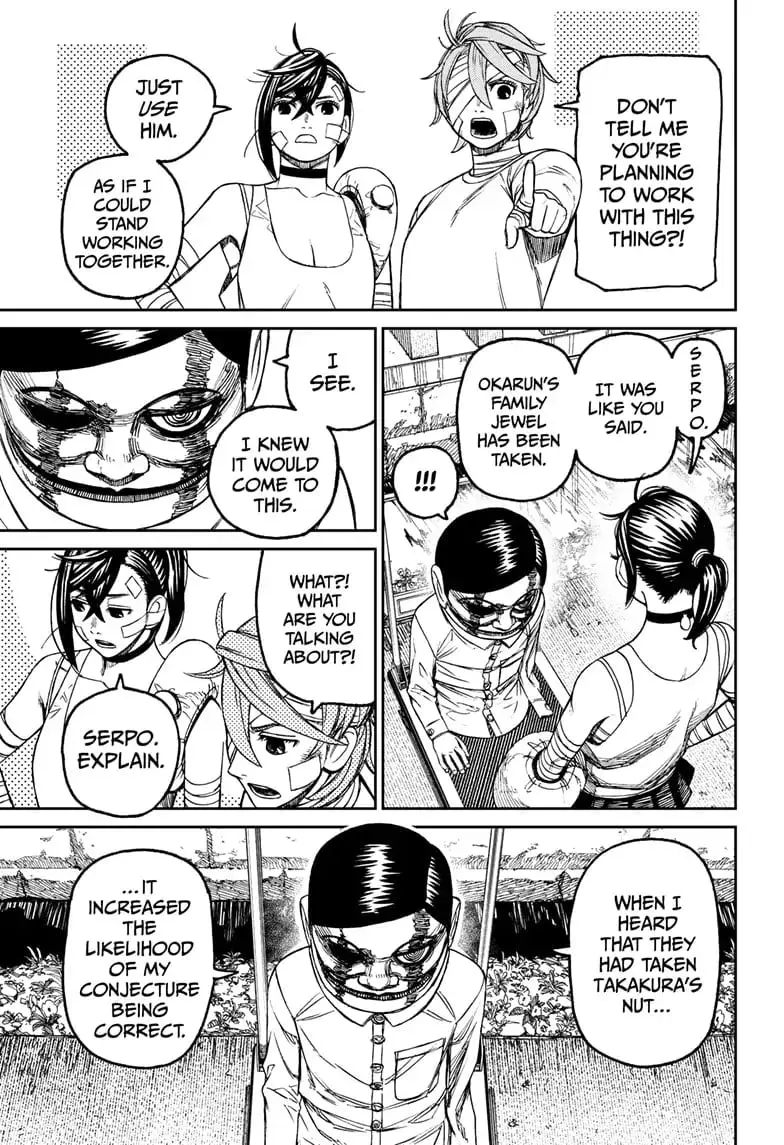 Dandadan Manga, chapter 89, page 17