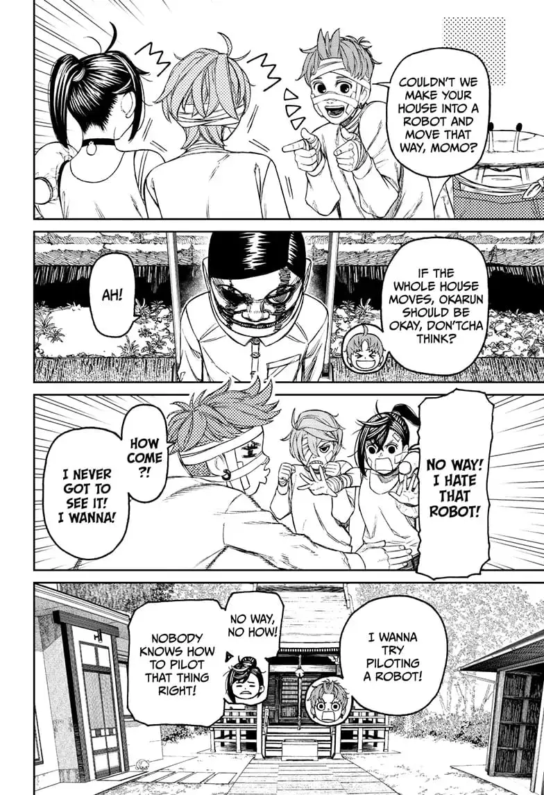 Dandadan Manga, chapter 90, page 8