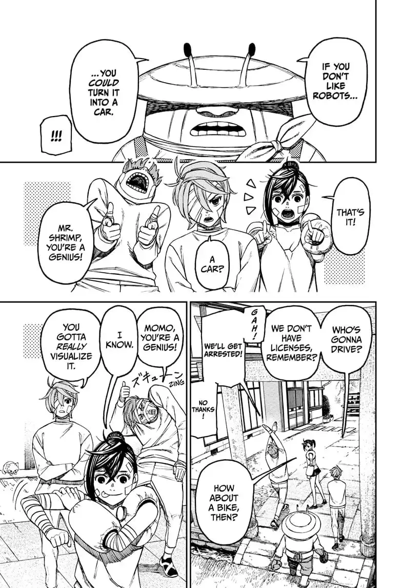 Dandadan Manga, chapter 90, page 9