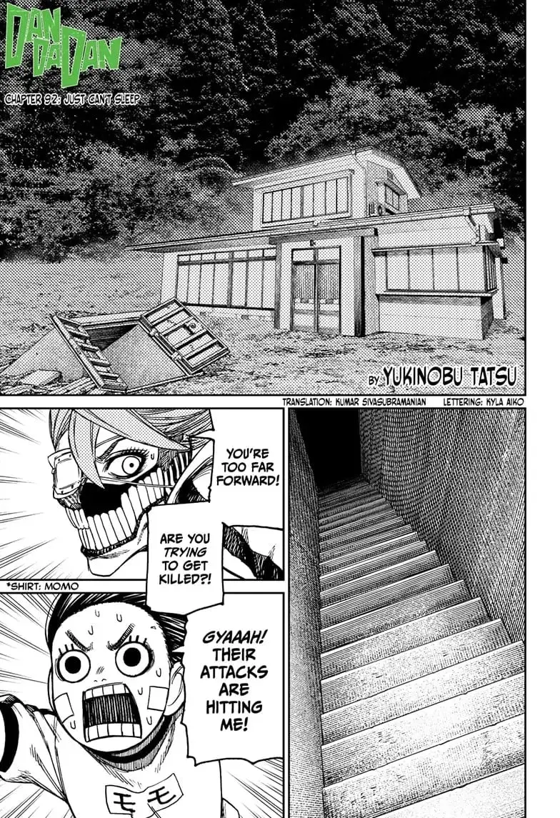Dandadan Manga, chapter 92, page 1