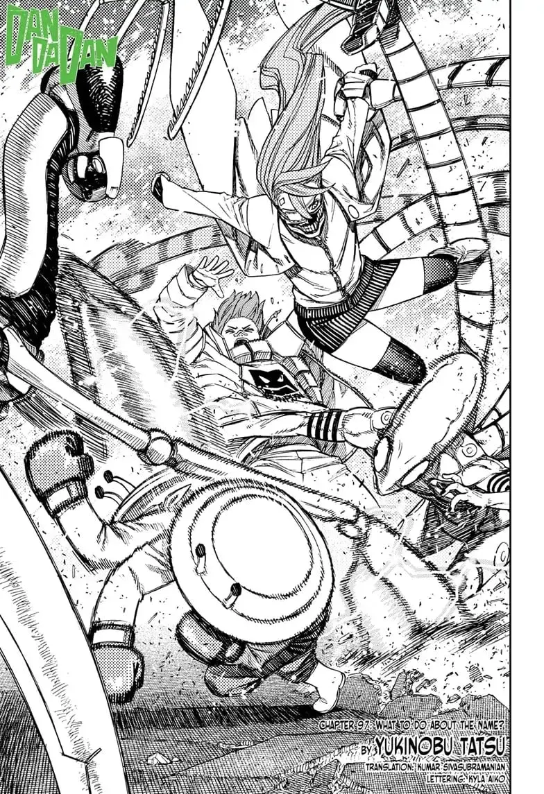 Dandadan Manga, chapter 97, page 1