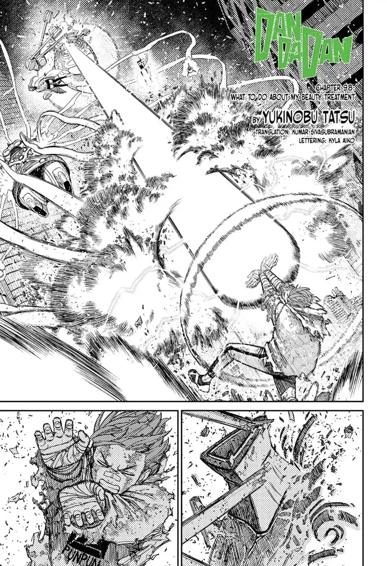 Dandadan Manga, chapter 98, page 1