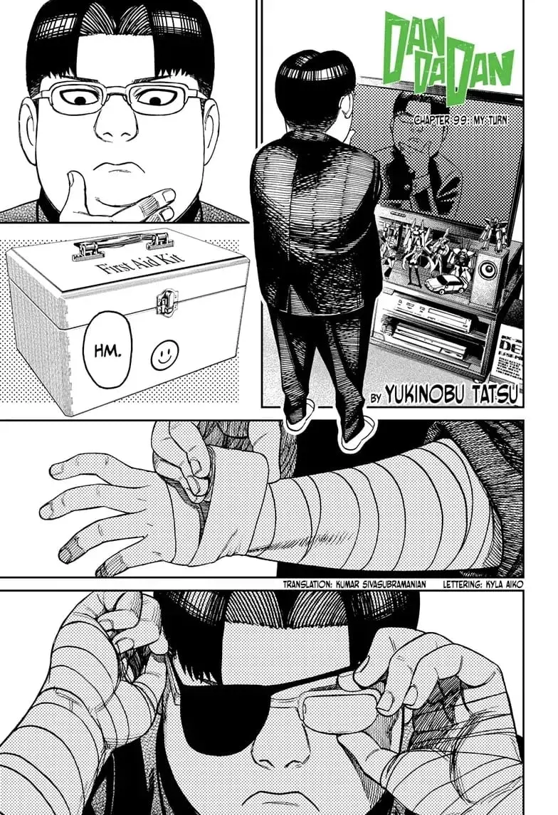 Dandadan Manga, chapter 99, page 1