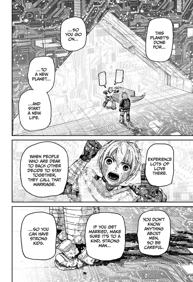 Dandadan Manga, chapter 105, page 17