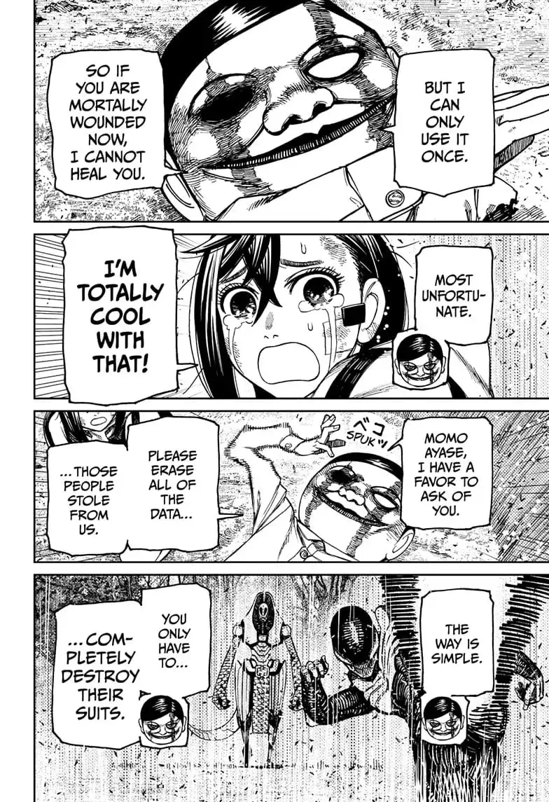 Dandadan Manga, chapter 107, page 8