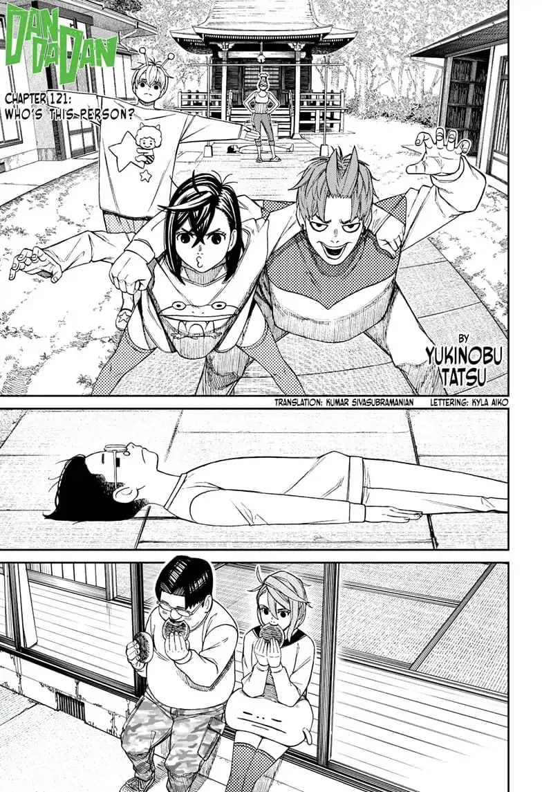 Dandadan Manga, chapter 121, page 1