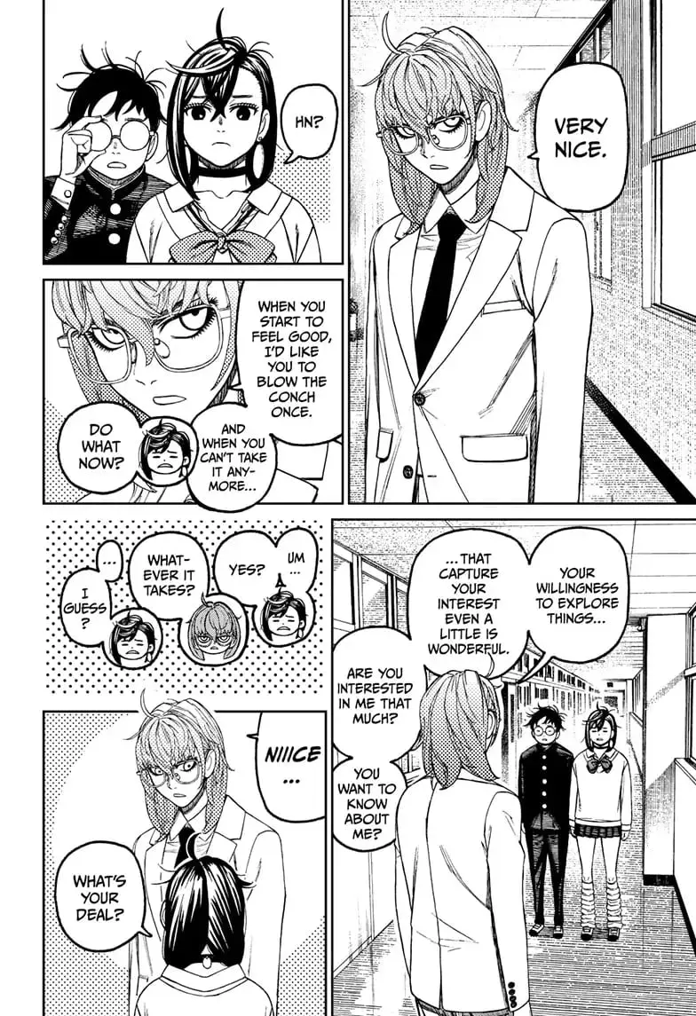 Dandadan Manga, chapter 122, page 2