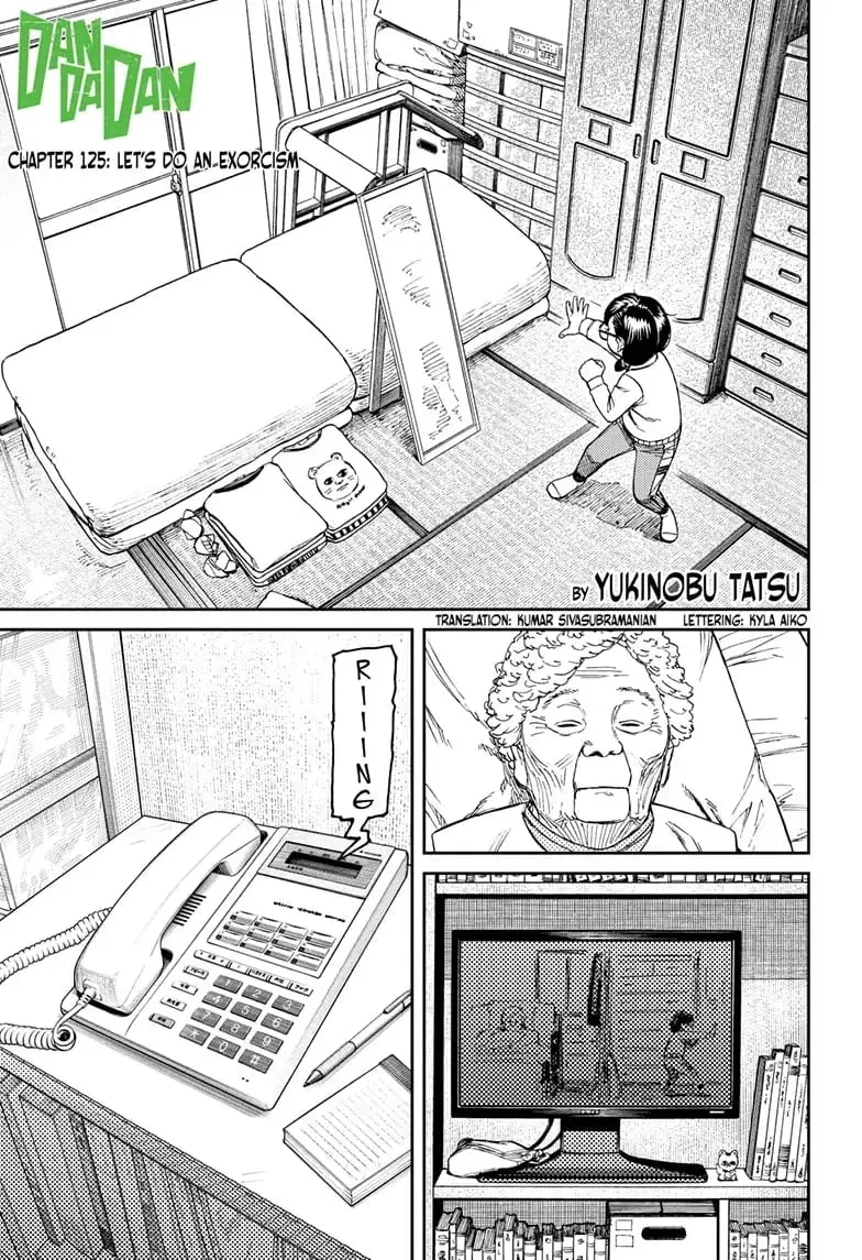 Dandadan Manga, chapter 125, page 1