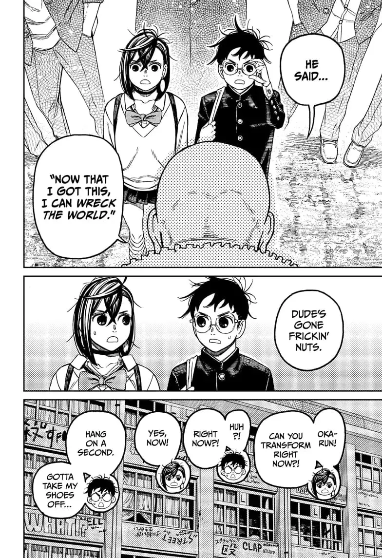 Dandadan Manga, chapter 132, page 15