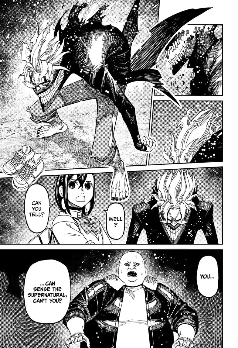 Dandadan Manga, chapter 132, page 16