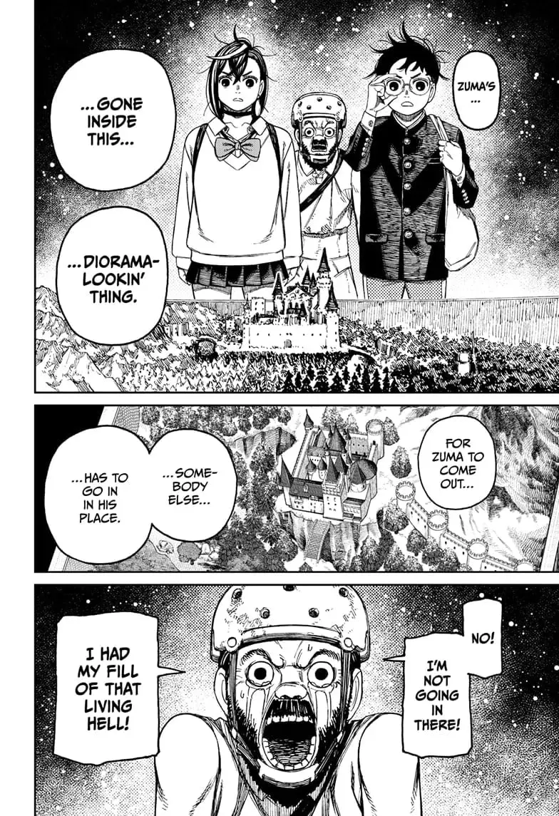 Dandadan Manga, chapter 133, page 18