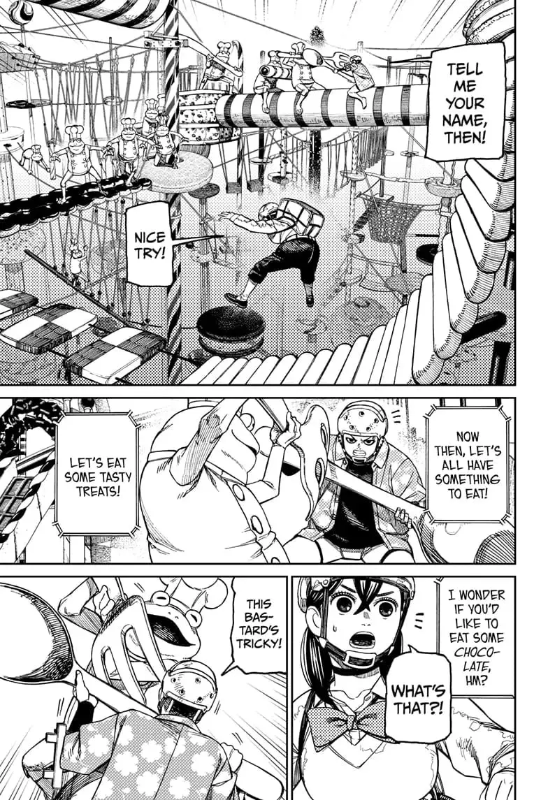 Dandadan Manga, chapter 138, page 8