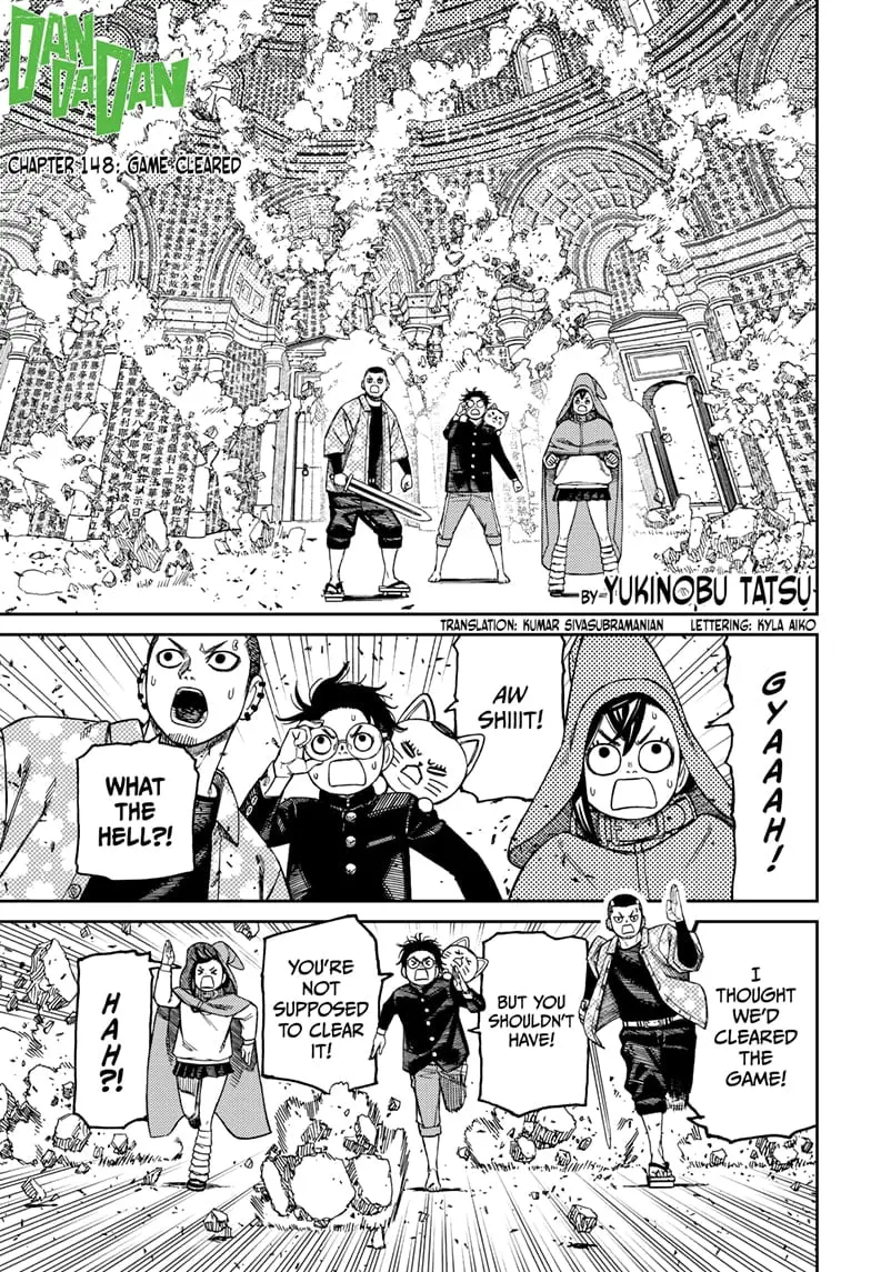 Dandadan Manga, chapter 148, page 1