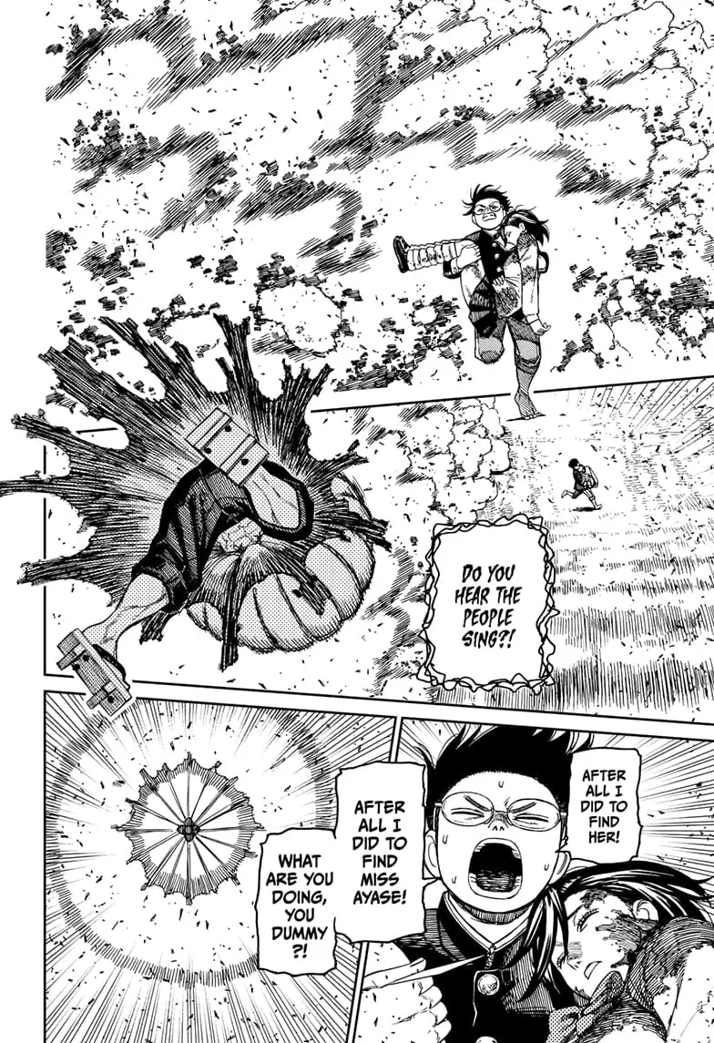 Dandadan Manga, chapter 150, page 2