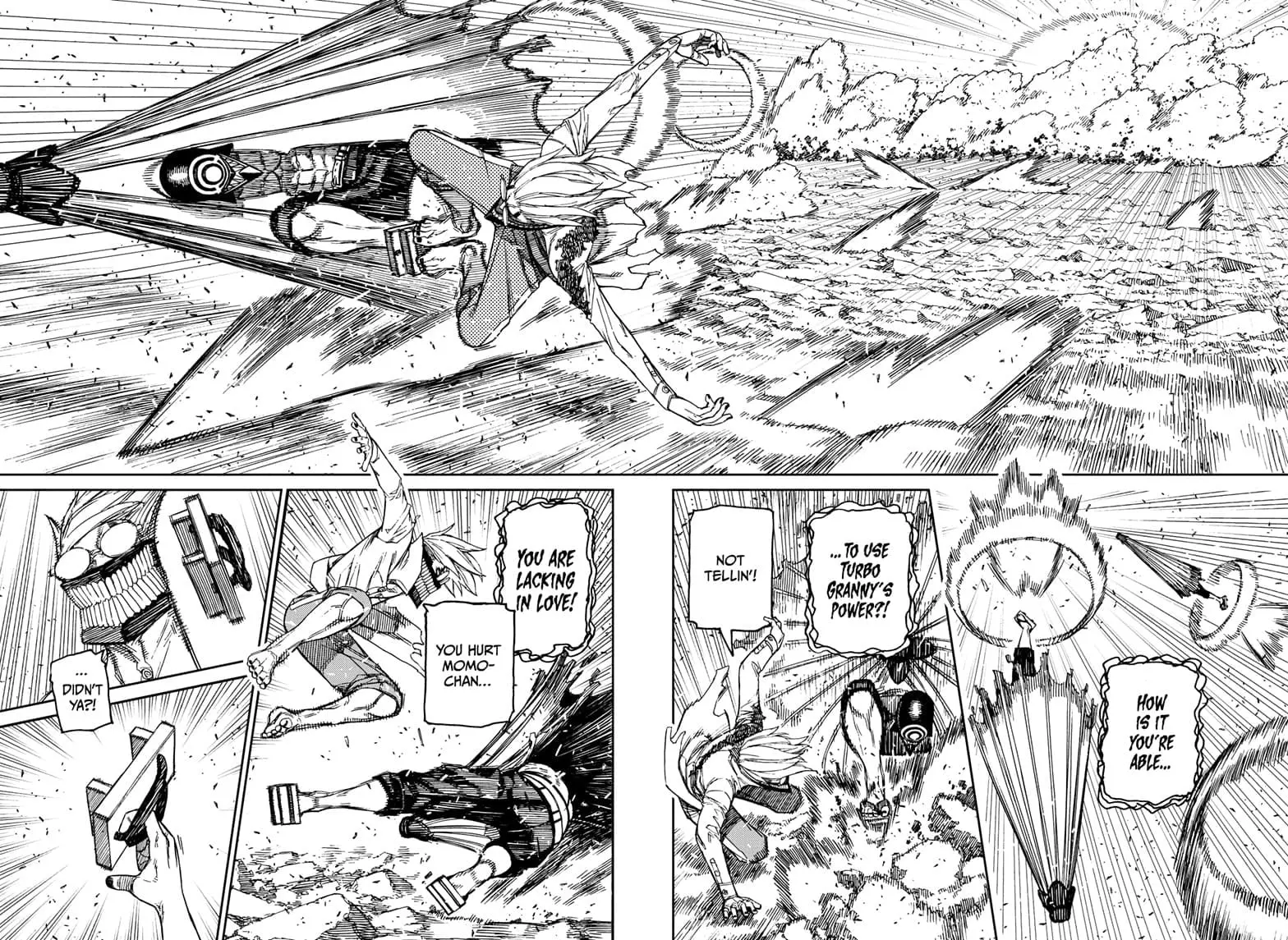 Dandadan Manga, chapter 152, page 2