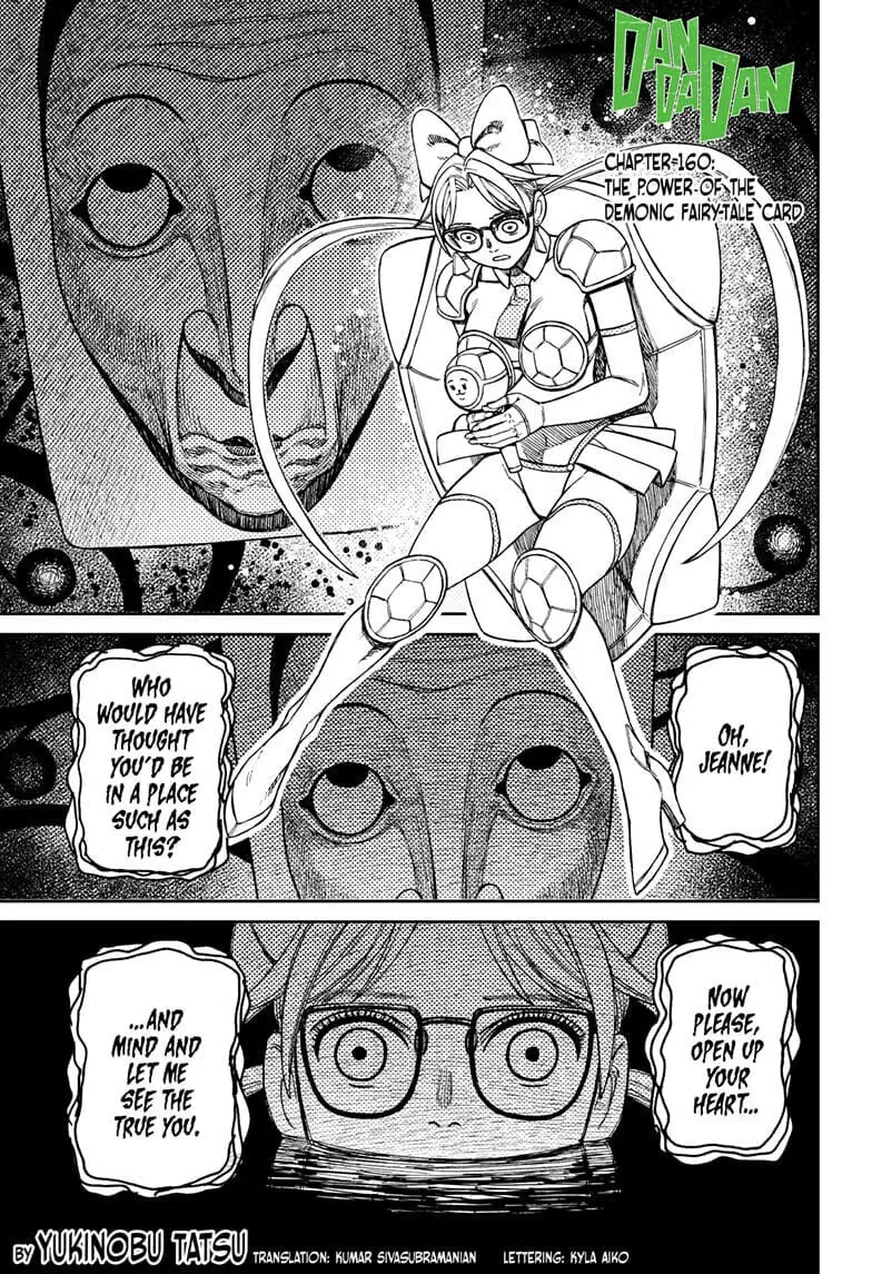 Dandadan Manga, chapter 160, page 1