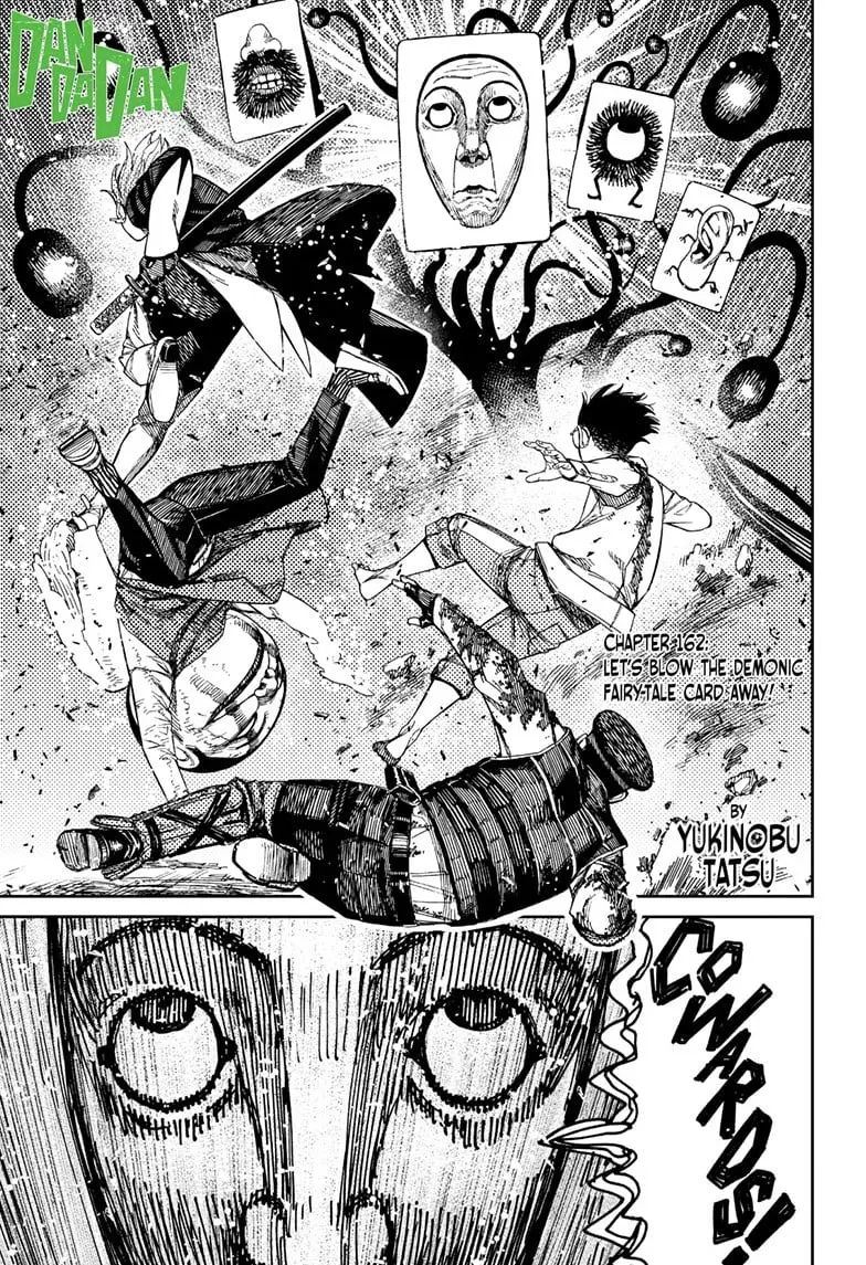 Dandadan Manga, chapter 162, page 1