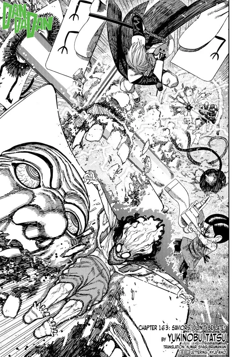Dandadan Manga, chapter 163, page 1