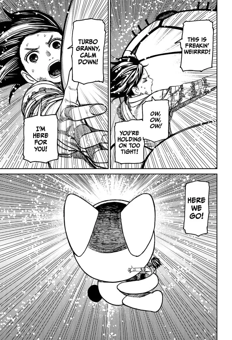 Dandadan Manga, chapter 163, page 9