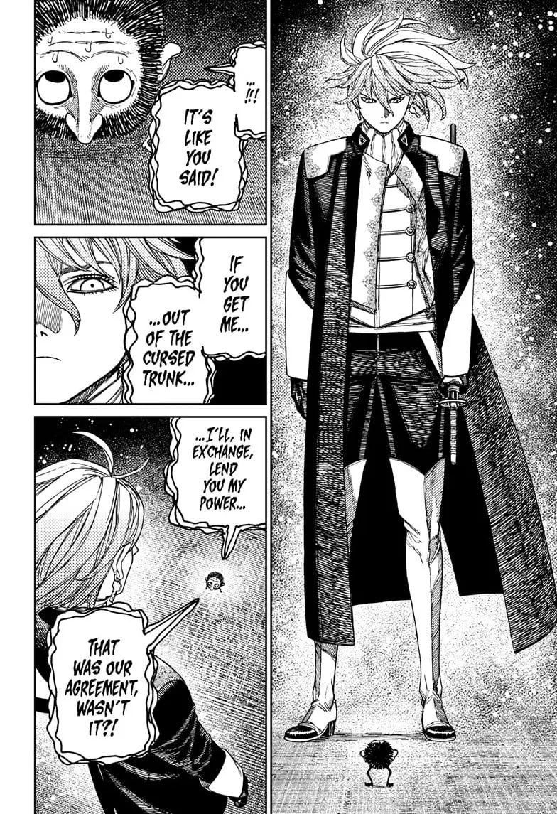 Dandadan Manga, chapter 163, page 14