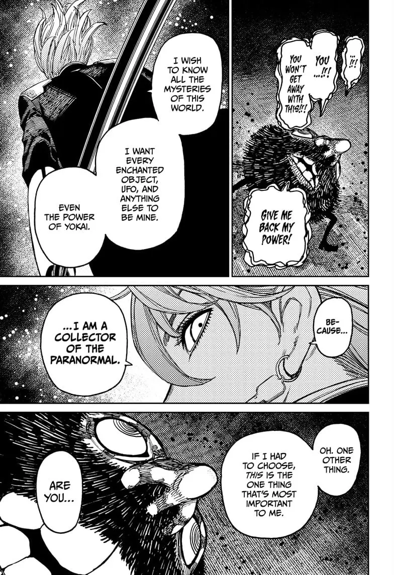 Dandadan Manga, chapter 163, page 19