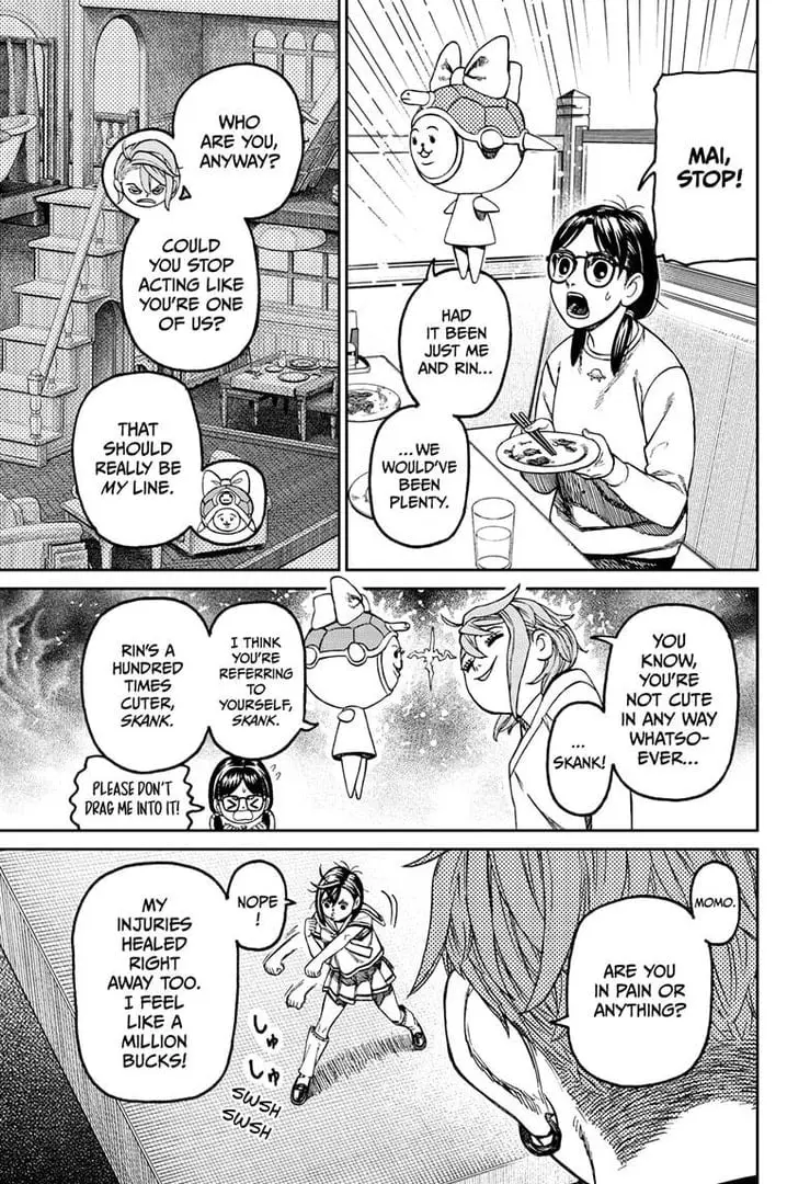 Dandadan Manga, chapter 164, page 17