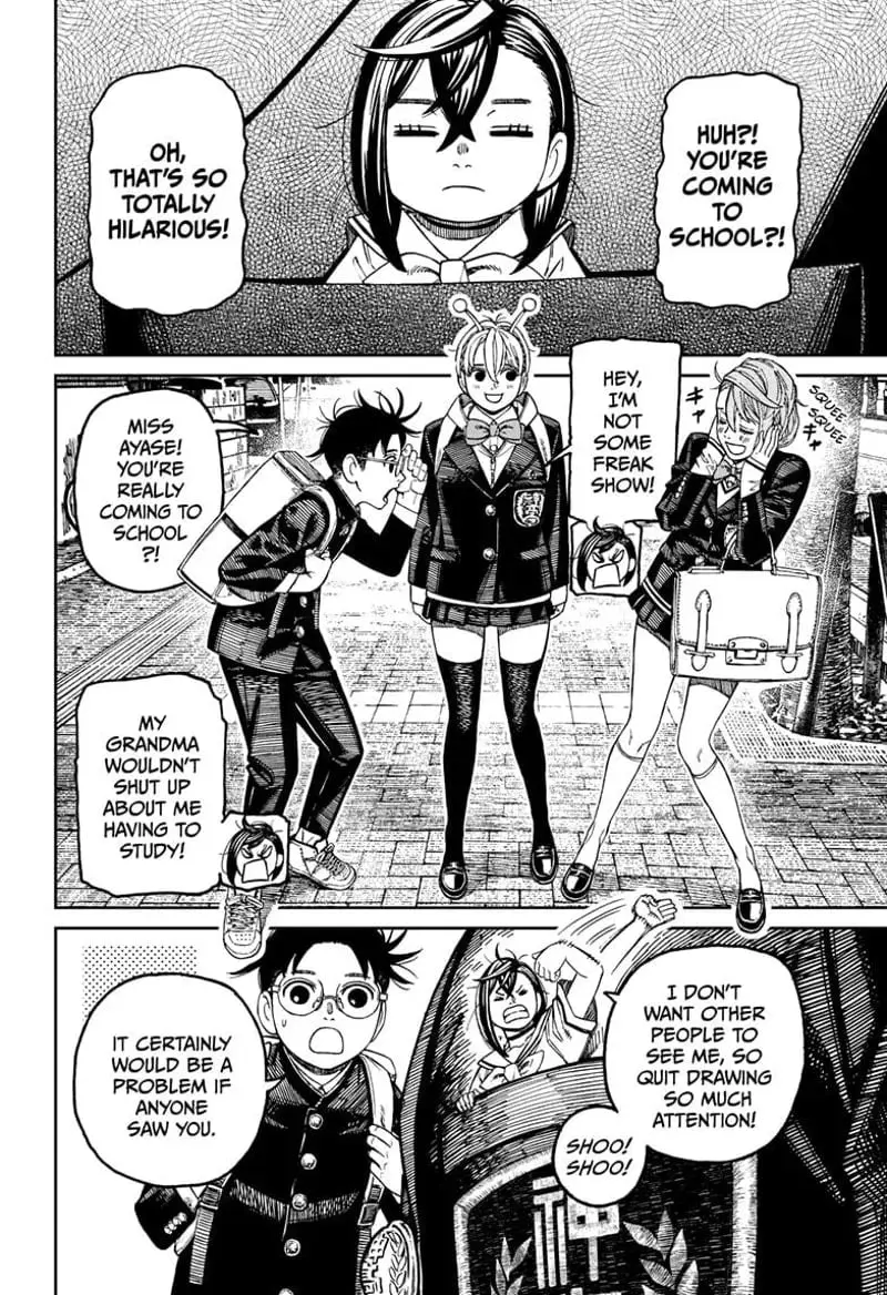 Dandadan Manga, chapter 166, page 6
