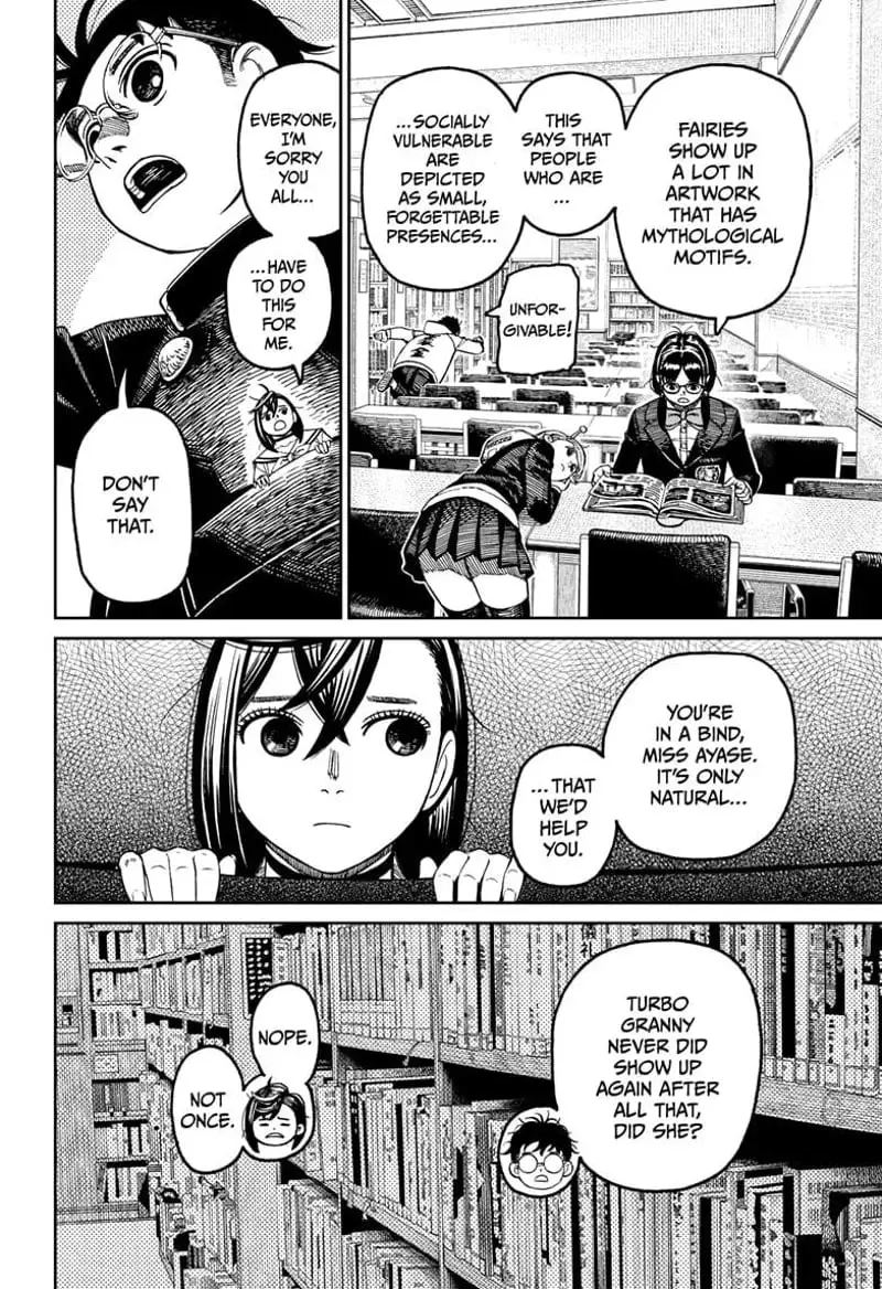 Dandadan Manga, chapter 166, page 14