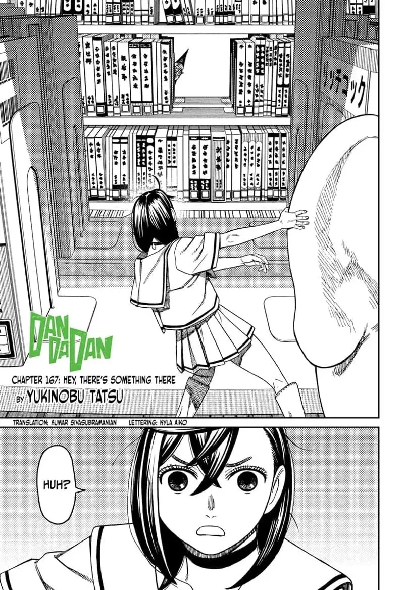 Dandadan Manga, chapter 167, page 1