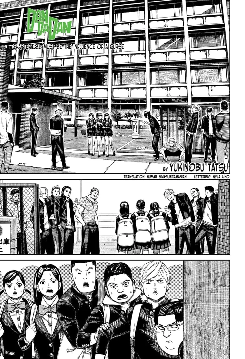 Dandadan Manga, chapter 181, page 1