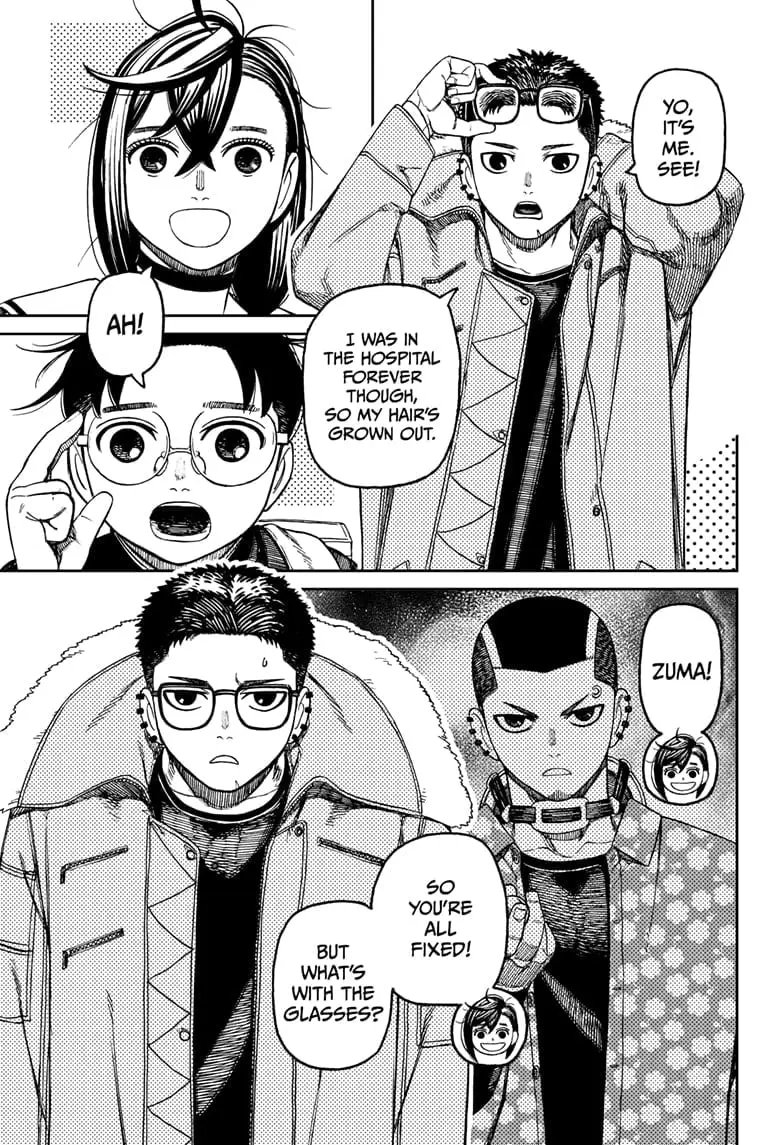 Dandadan Manga, chapter 181, page 7