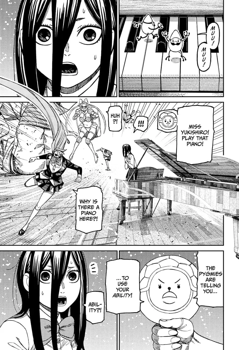 Dandadan Manga, chapter 186, page 9