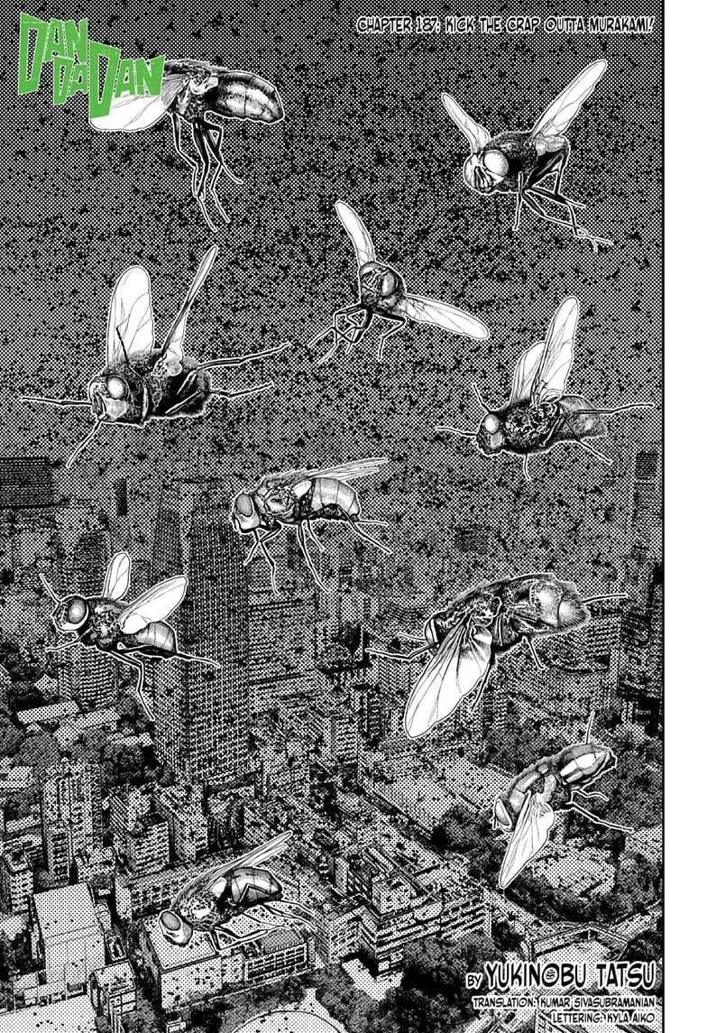 Dandadan Manga, chapter 187, page 1