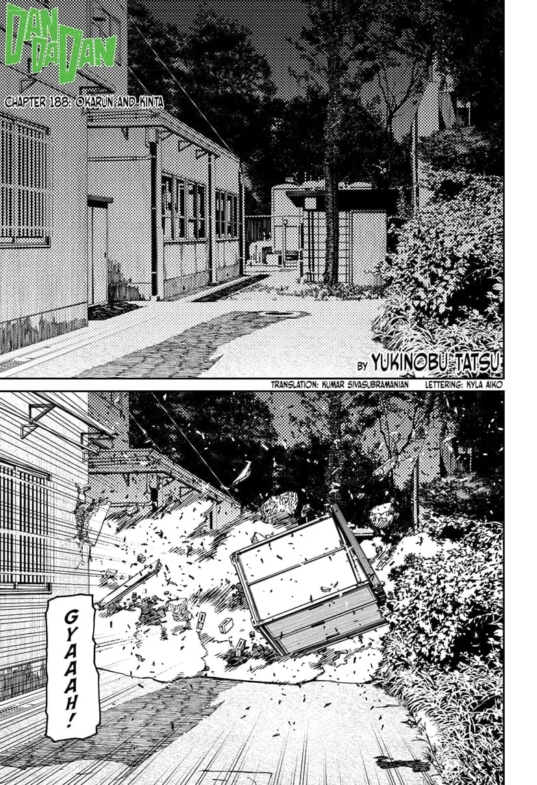 Dandadan Manga, chapter 188, page 1