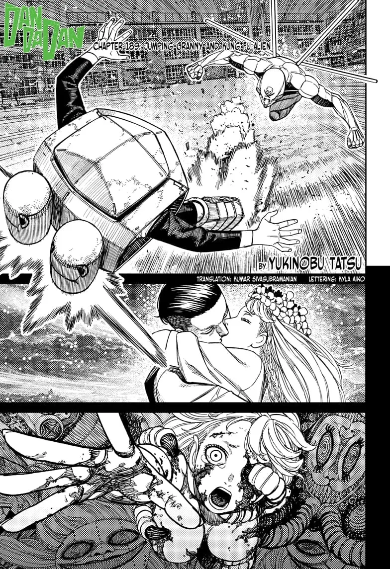 Dandadan Manga, chapter 189, page 1