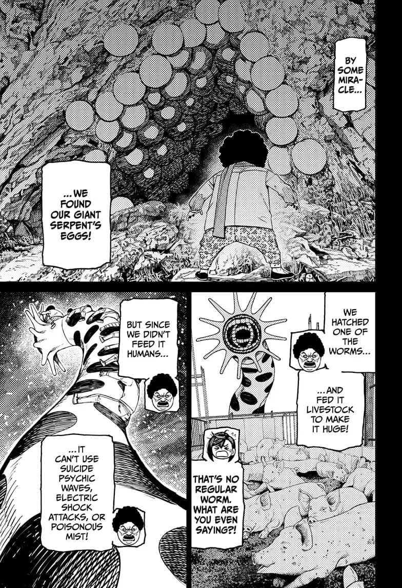 Dandadan Manga, chapter 196, page 15