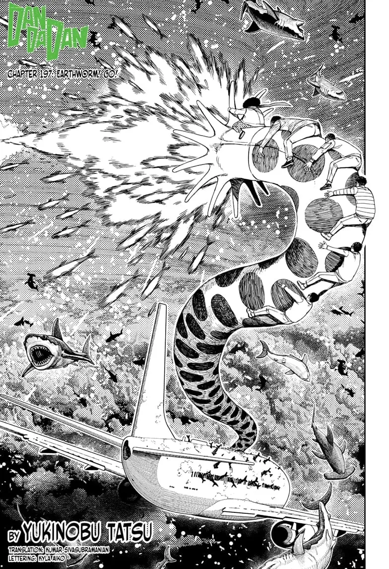 Dandadan Manga, chapter 197, page 1