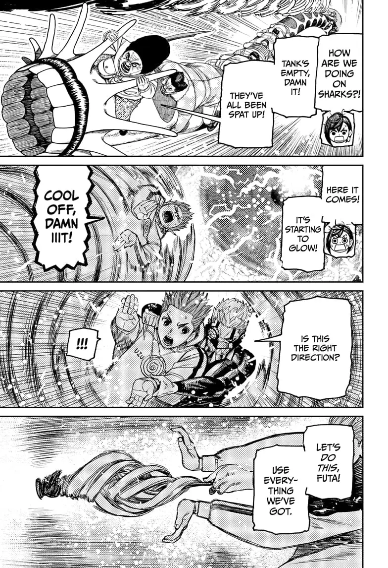 Dandadan Manga, chapter 198, page 21