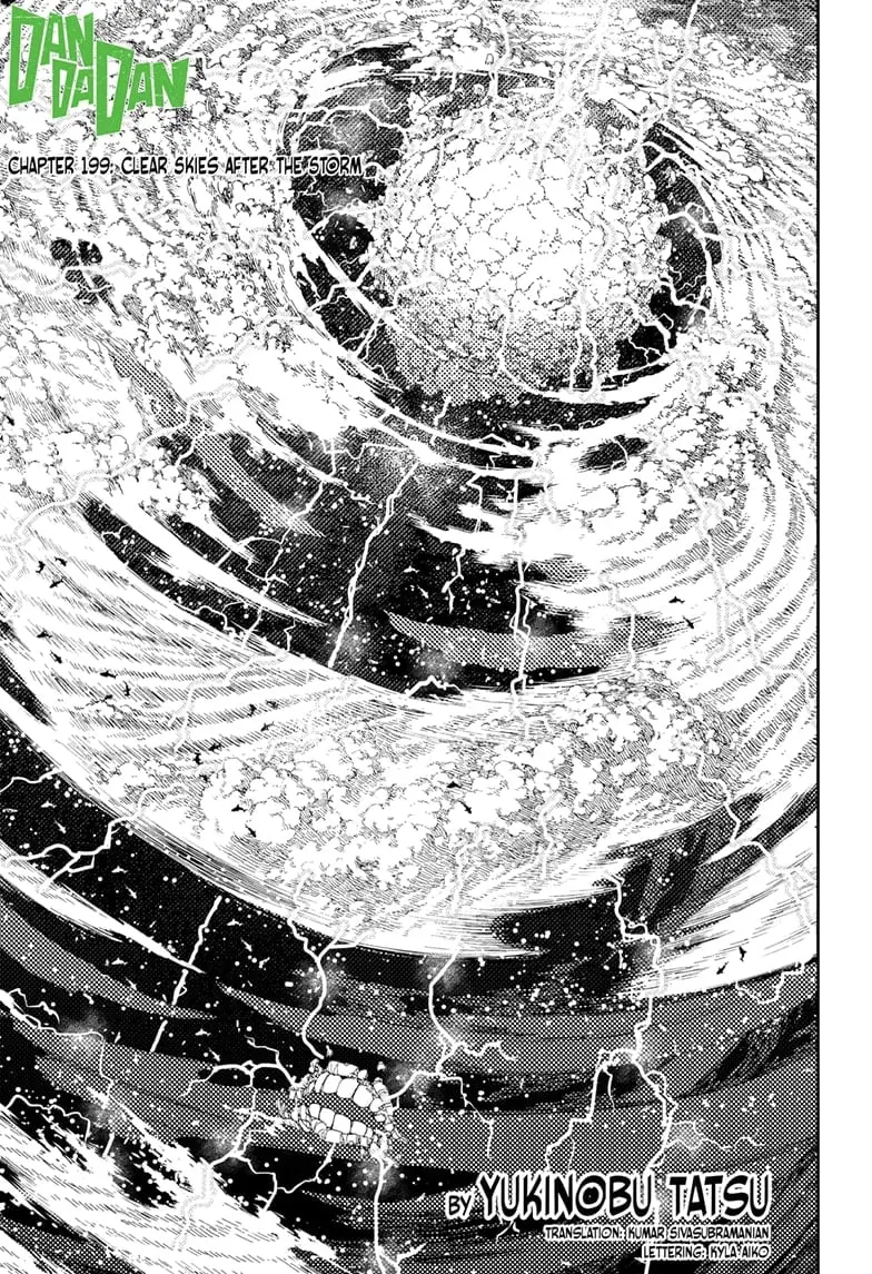 Dandadan Manga, chapter 199, page 1