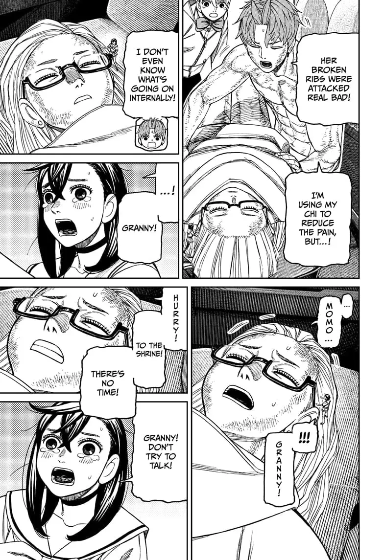 Dandadan Manga, chapter 207, page 9