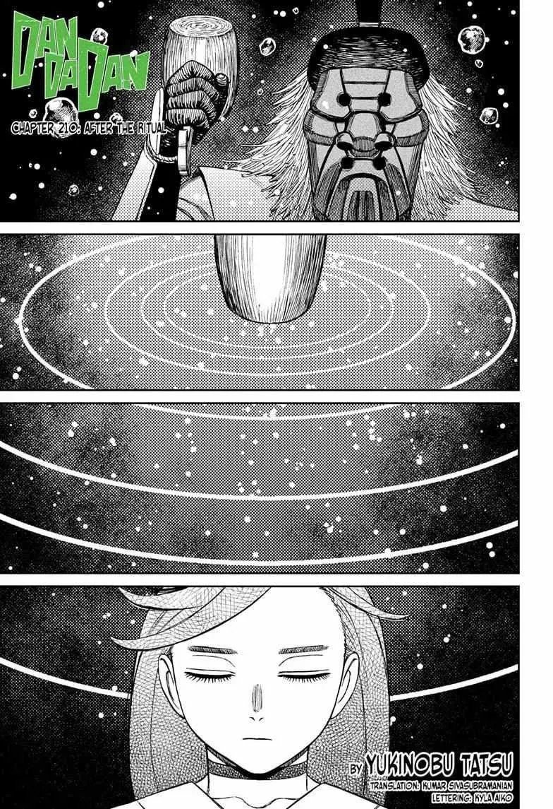 Dandadan Manga, chapter 210, page 1