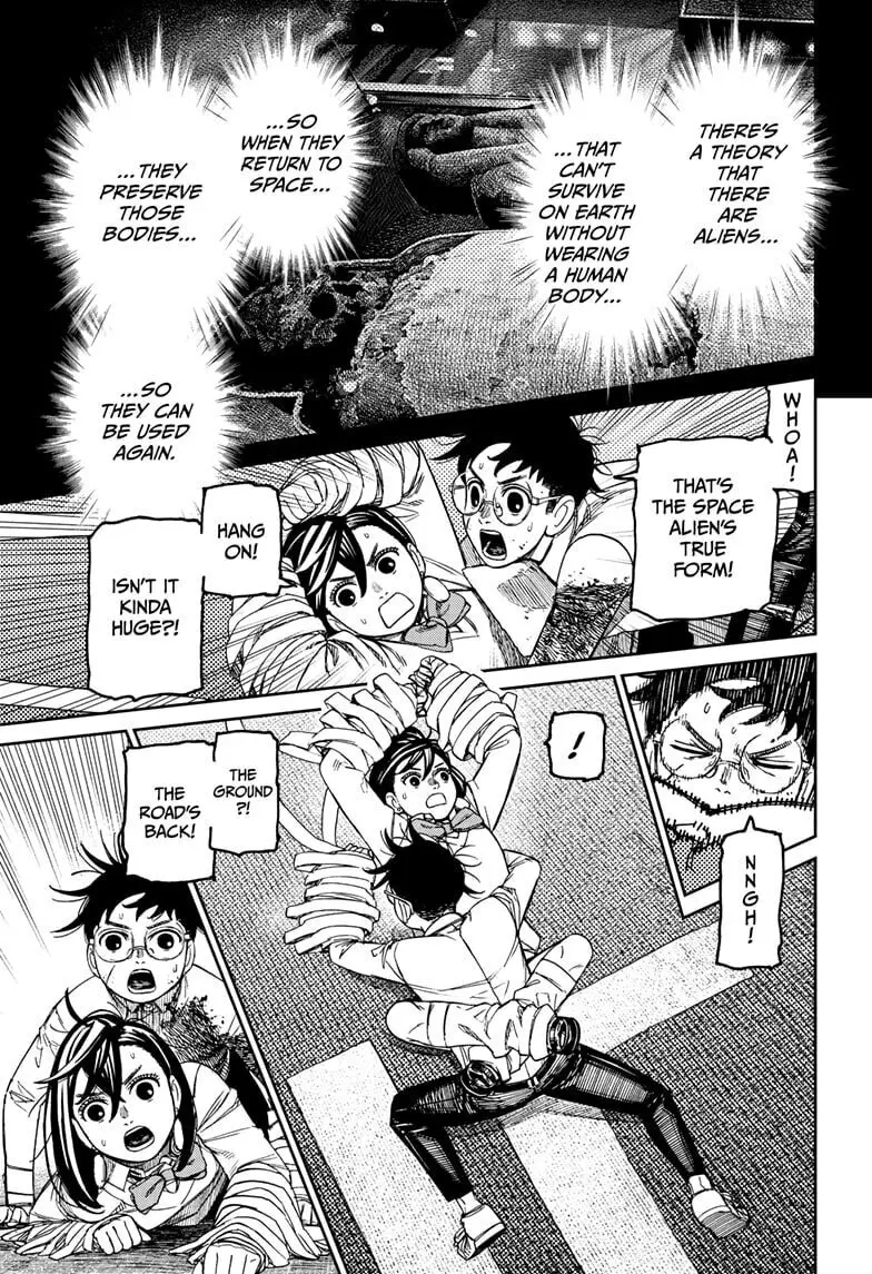 Dandadan Manga, chapter 219, page 3