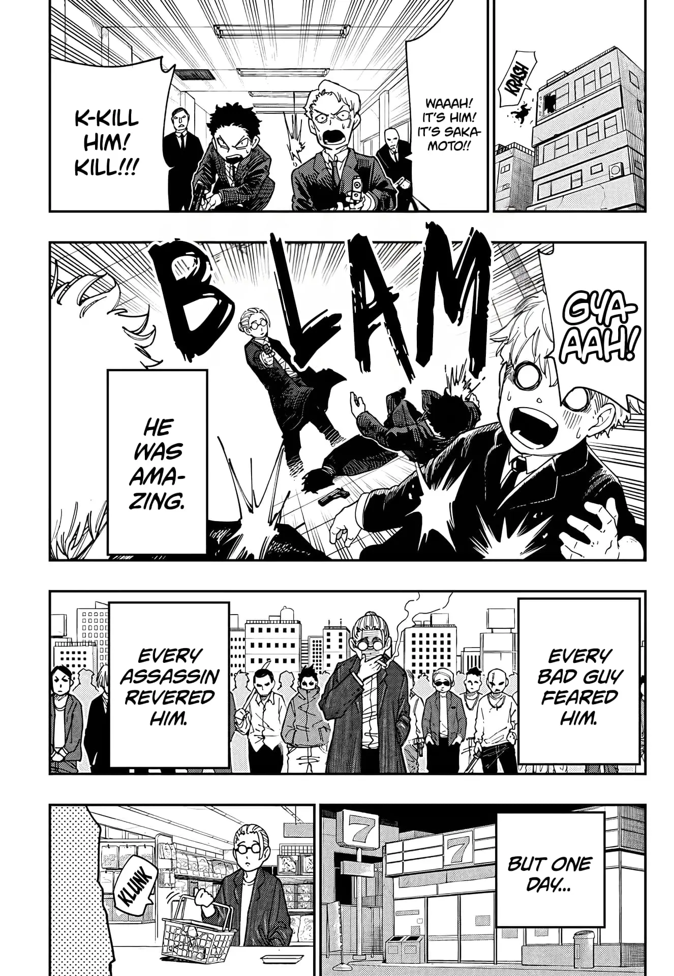 Sakamoto Holidays, chapter 1, page 4