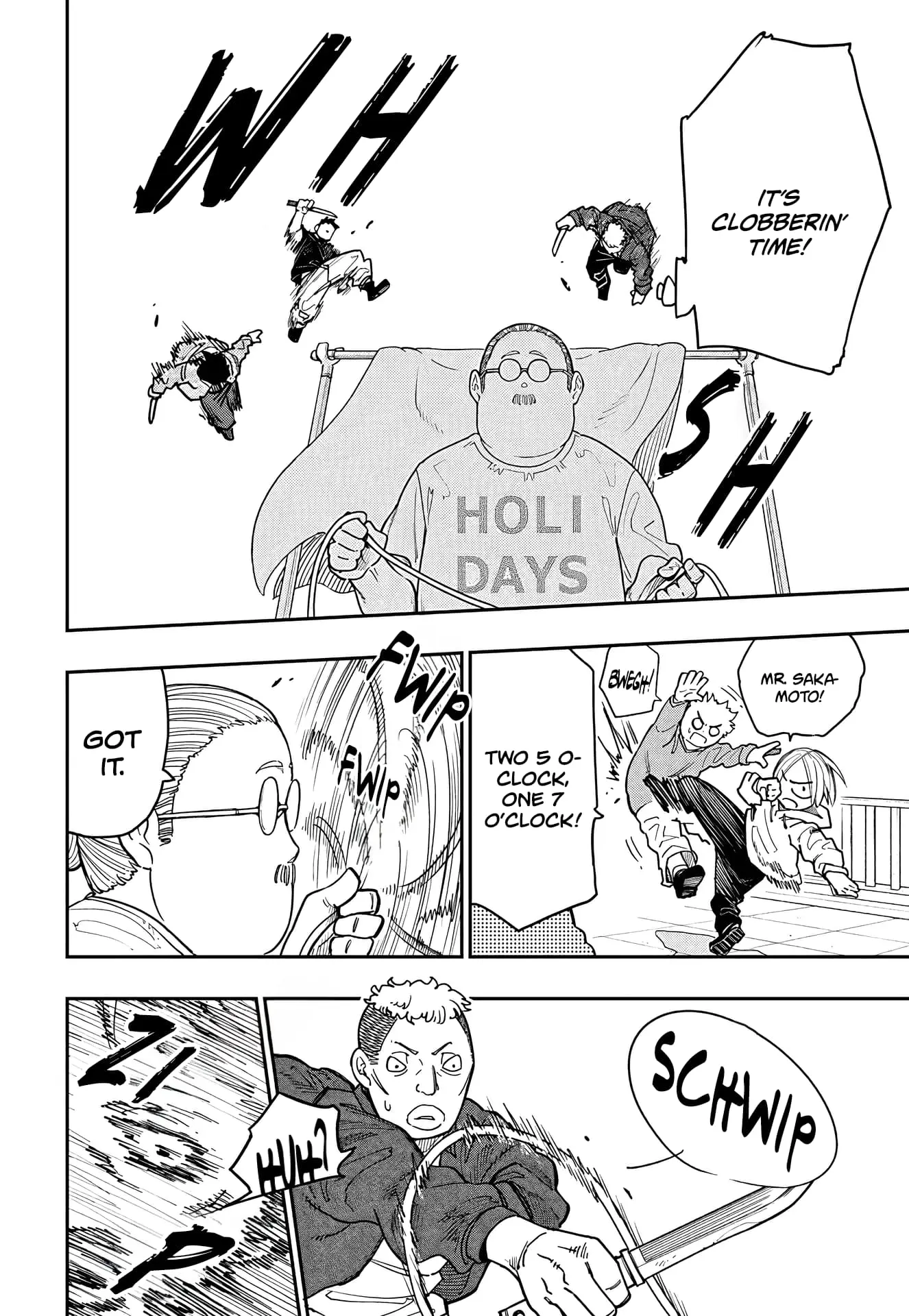 Sakamoto Holidays, chapter 1, page 28