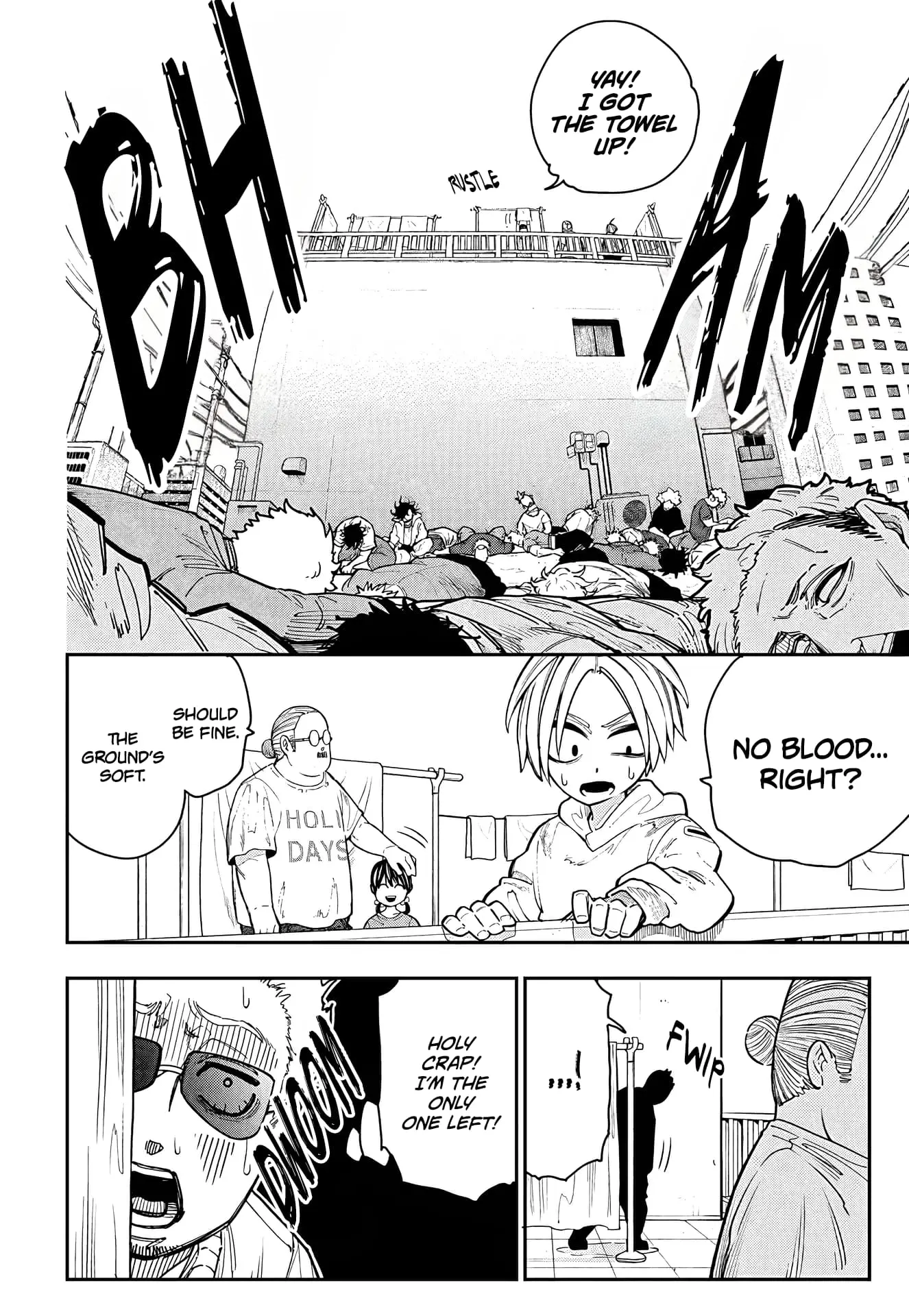 Sakamoto Holidays, chapter 1, page 34