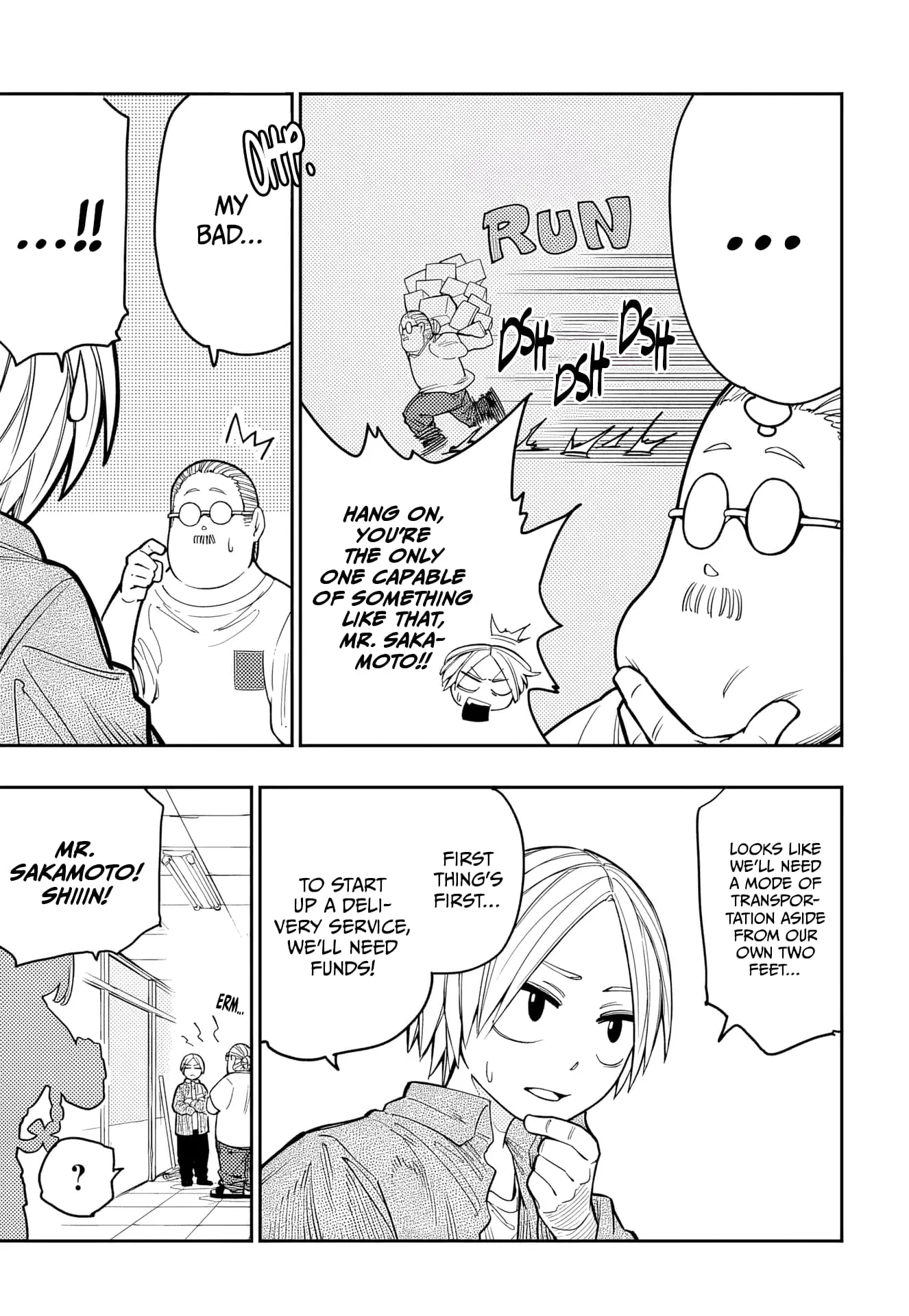 Sakamoto Holidays, chapter 2, page 5
