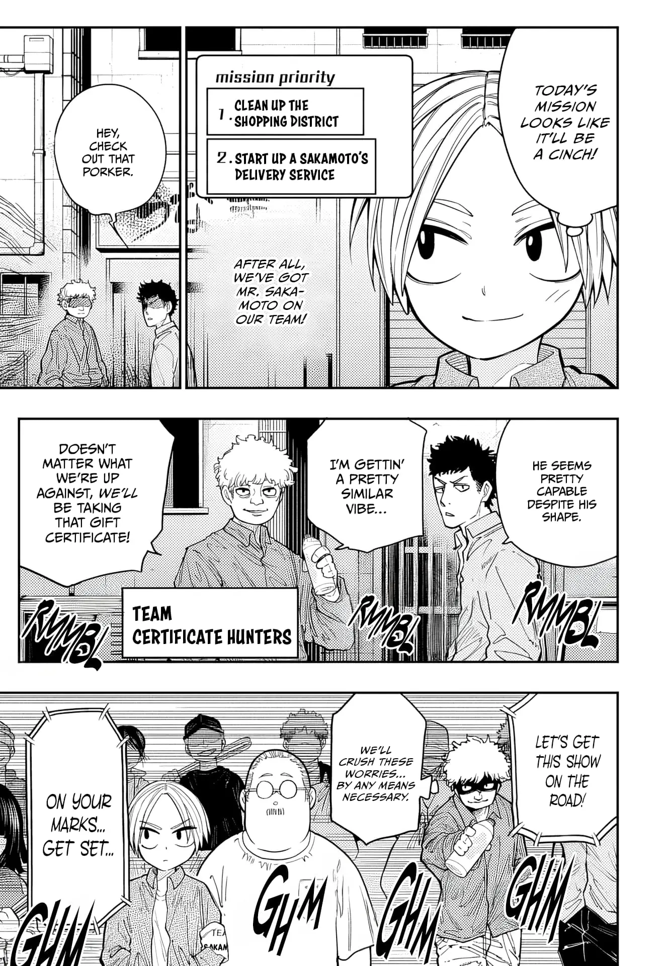 Sakamoto Holidays, chapter 2, page 9